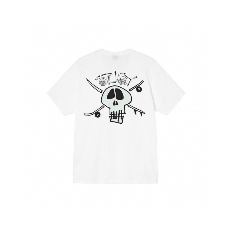 Stussy T Shirts Casual Loose Couple T Shirts