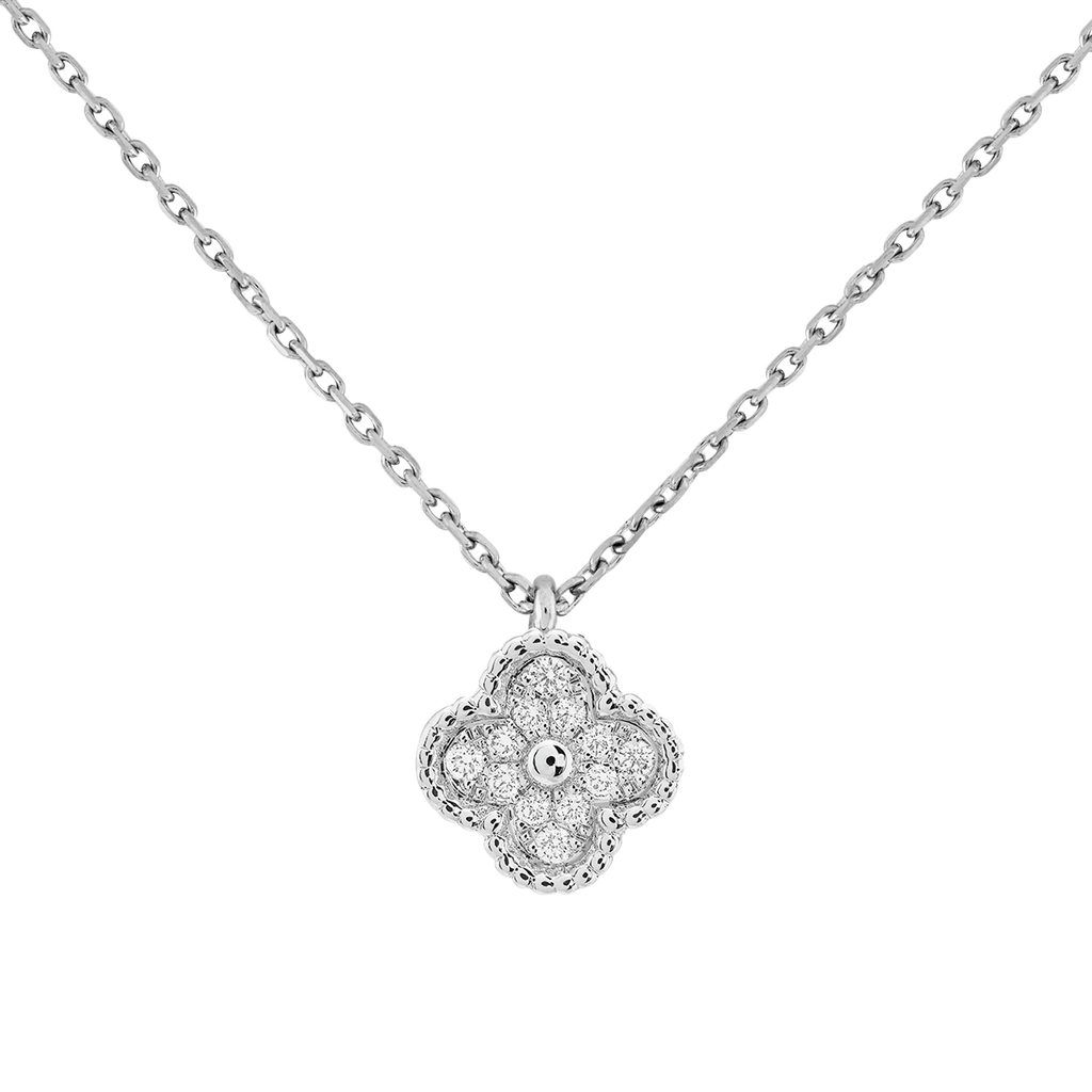 Van Cleef & Arpels Sweet Alhambra Clover Pendant Necklace