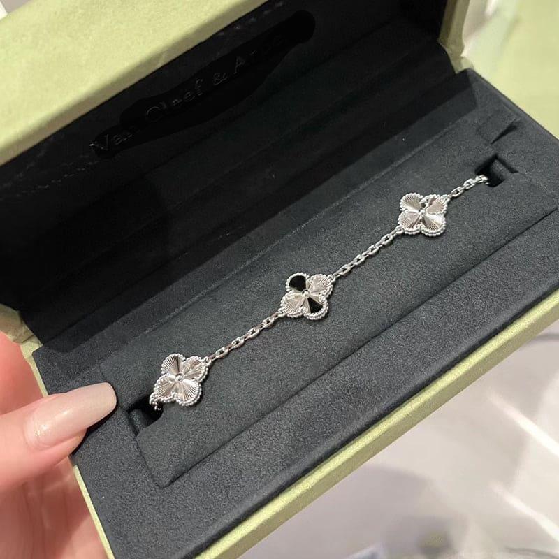 Van Cleef & Arpels Vintage Alhambra Five Motifs Bracelet