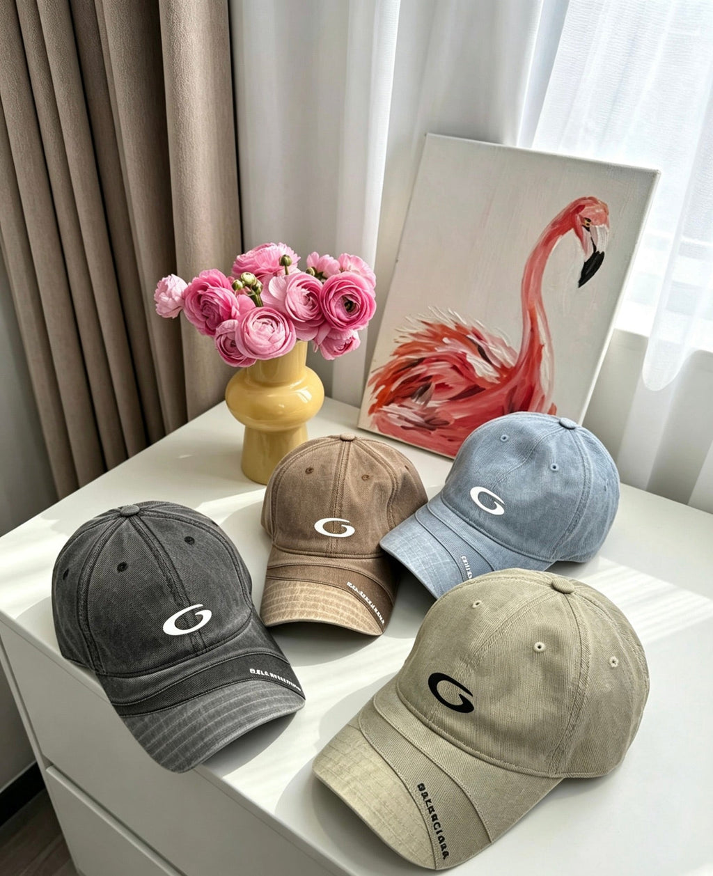 Balenciaga Washed Baseball Cap