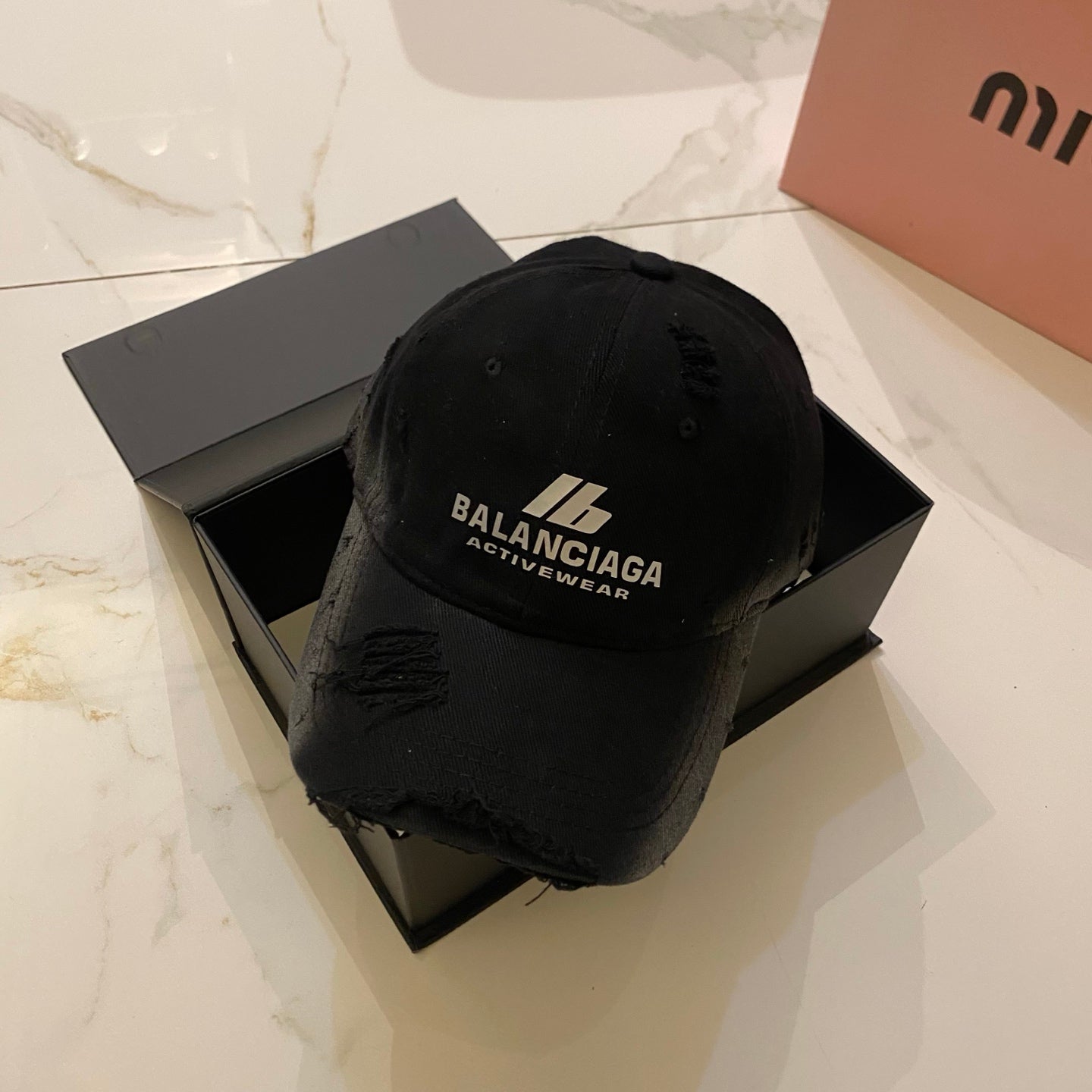 BALENCIAGA Washed Baseball Cap