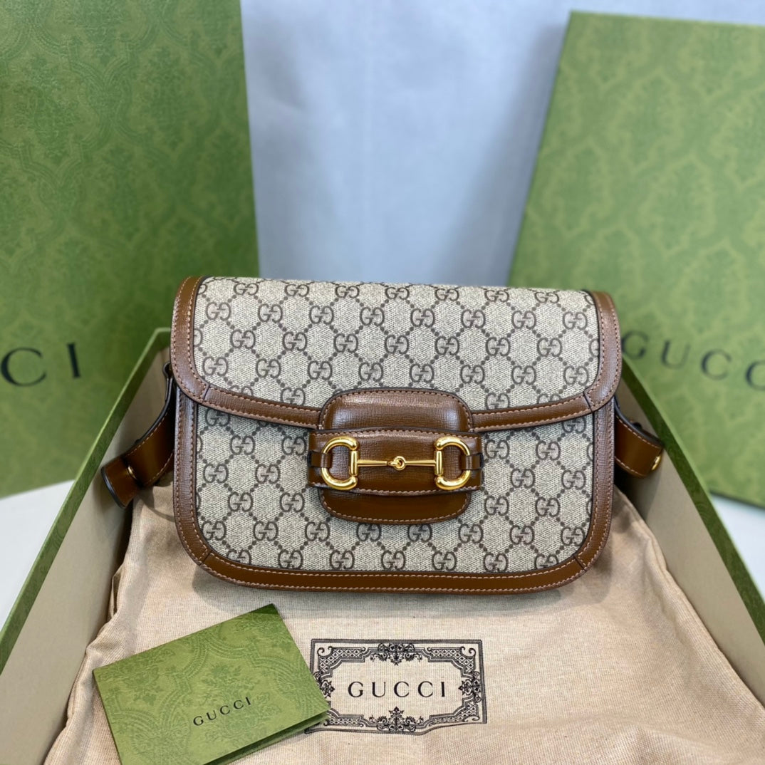 Gucci 1955 Horsebit Shoulder Bag-602204
