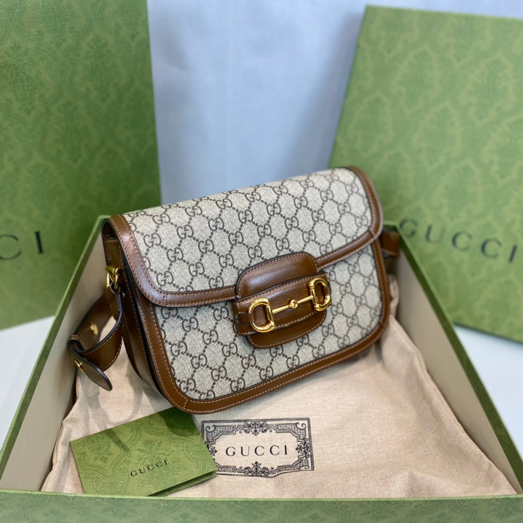 Gucci 1955 Horsebit Shoulder Bag-602204