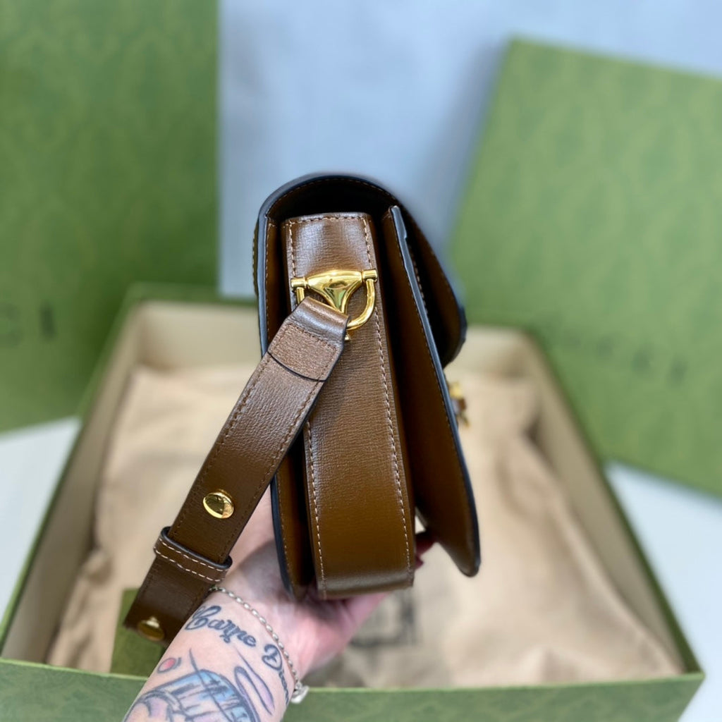 Gucci 1955 Horsebit Shoulder Bag-602204