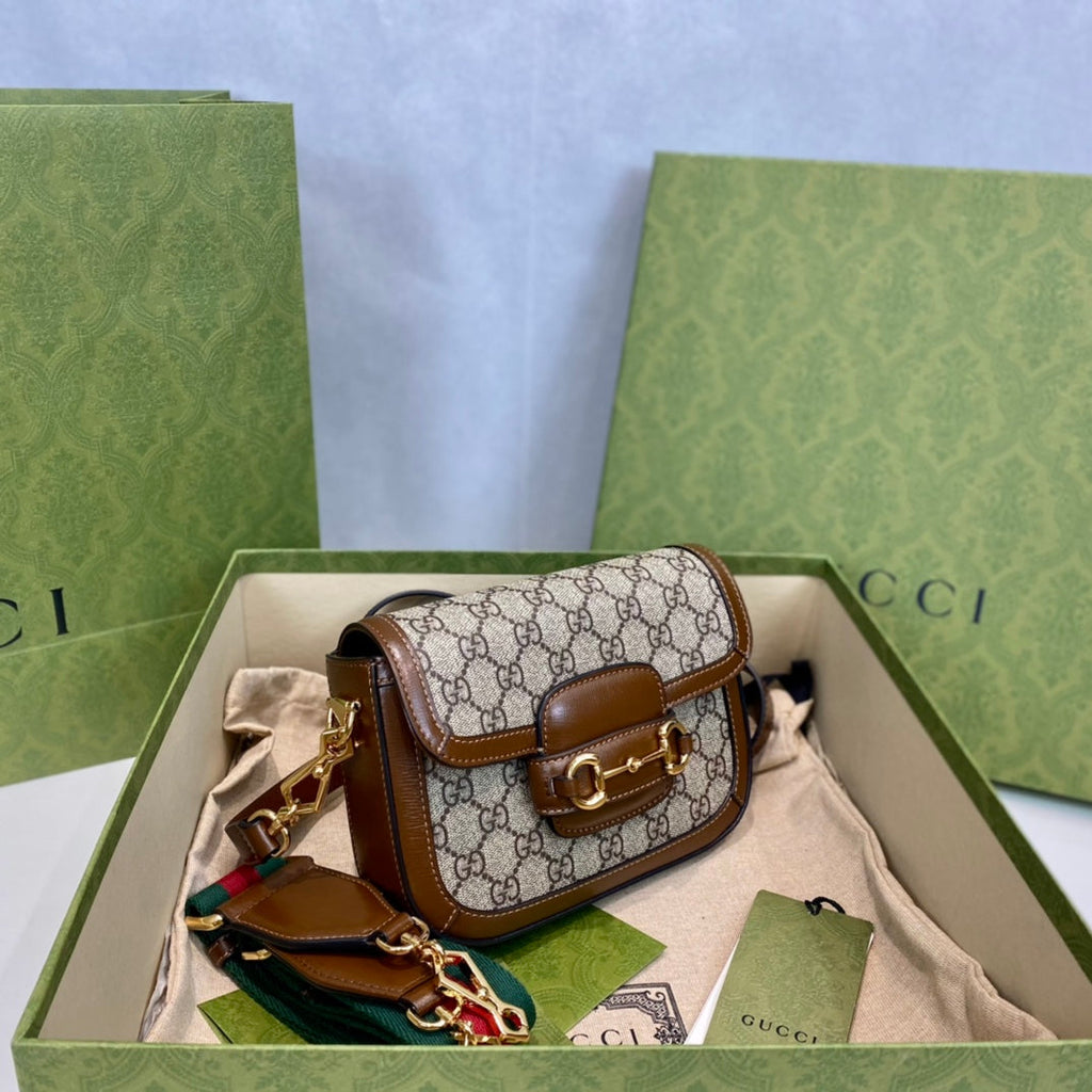 Gucci 1955 Horsebit Mini Saddle Bag-658574