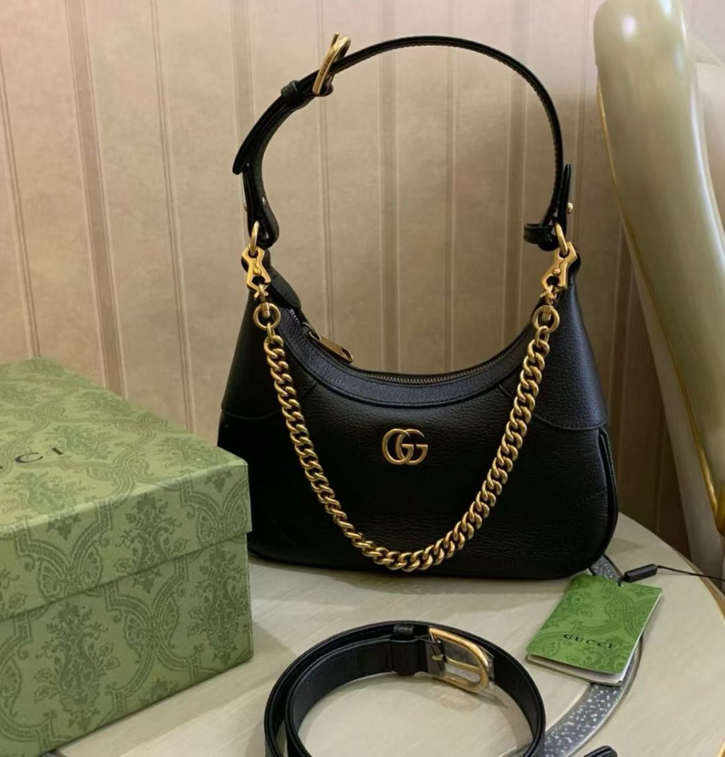 Gucci GG Aphrodite Crescent Shoulder Bag – 731817