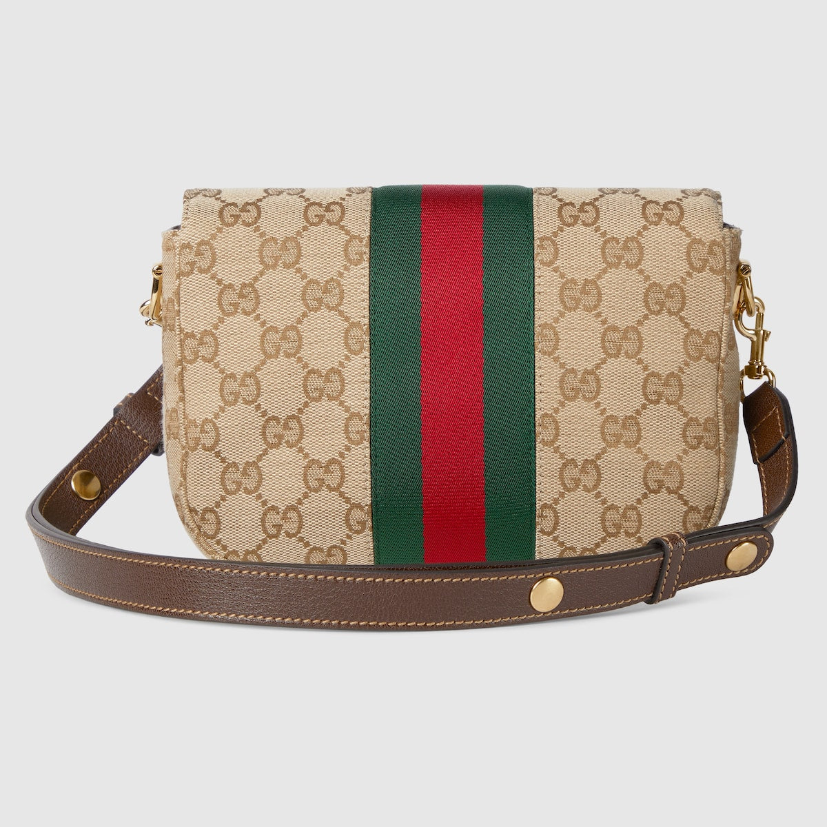 Gucci Horsebit 1955 Canvas Shoulder Bag – 866762