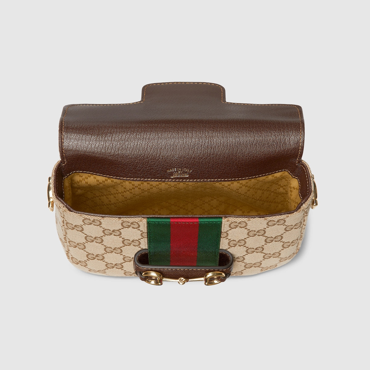 Gucci Horsebit 1955 Canvas Shoulder Bag – 866762
