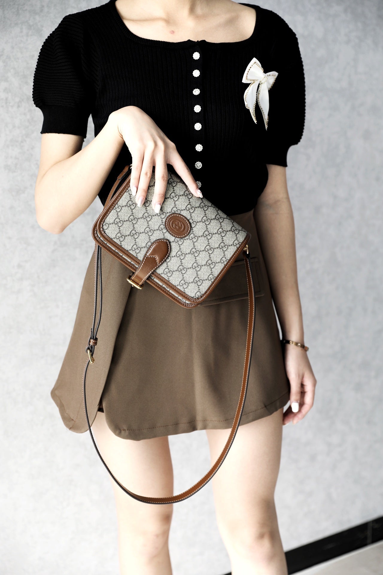 Gucci GG Retro Small Messenger Bag – 671620