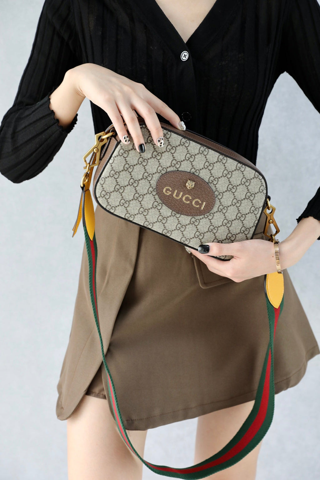 Gucci Neo Vintage Tiger Head Shoulder Bag – 476466