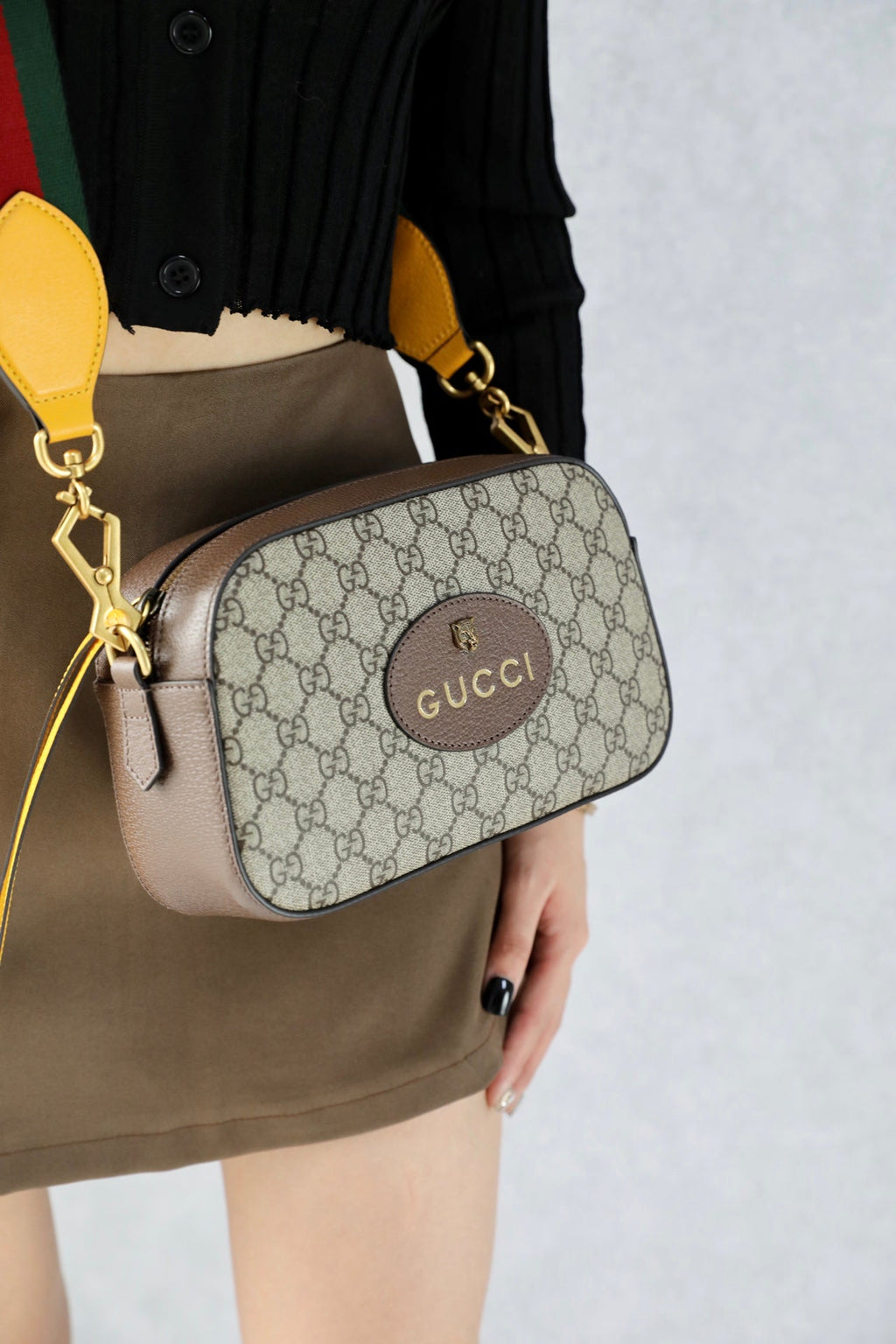 Gucci Neo Vintage Tiger Head Shoulder Bag – 476466