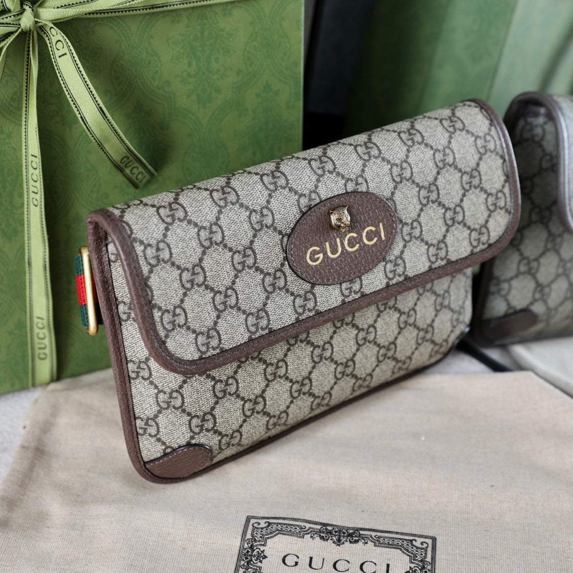 Gucci Neo Vintage Tiger Head Chest Bag – 493930