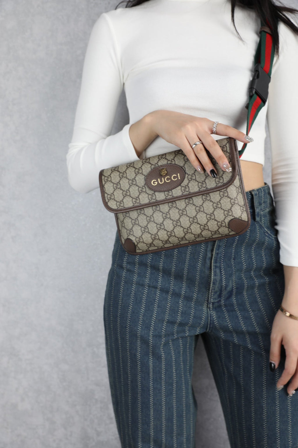 Gucci Neo Vintage Tiger Head Chest Bag – 493930