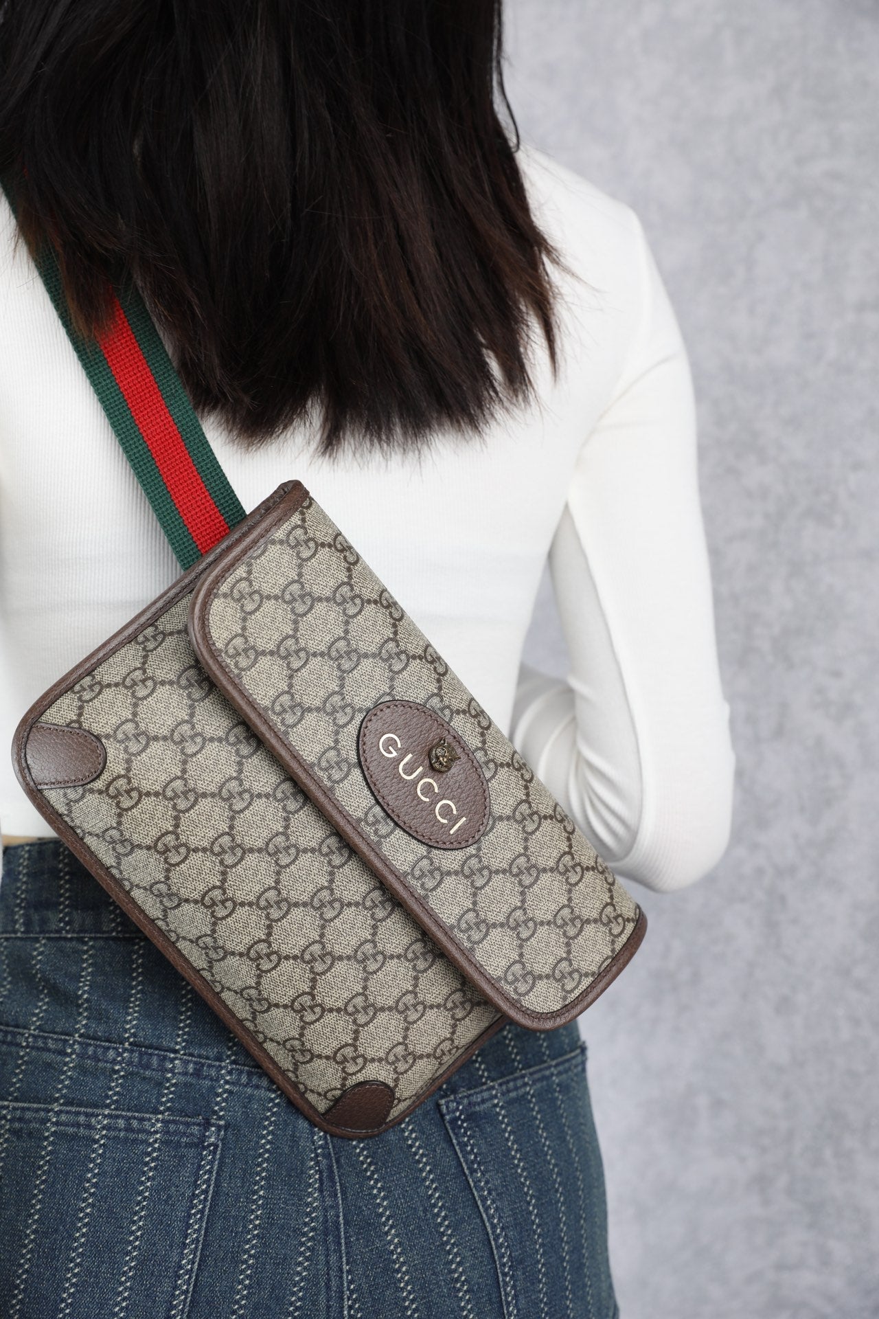 Gucci Neo Vintage Tiger Head Chest Bag – 493930