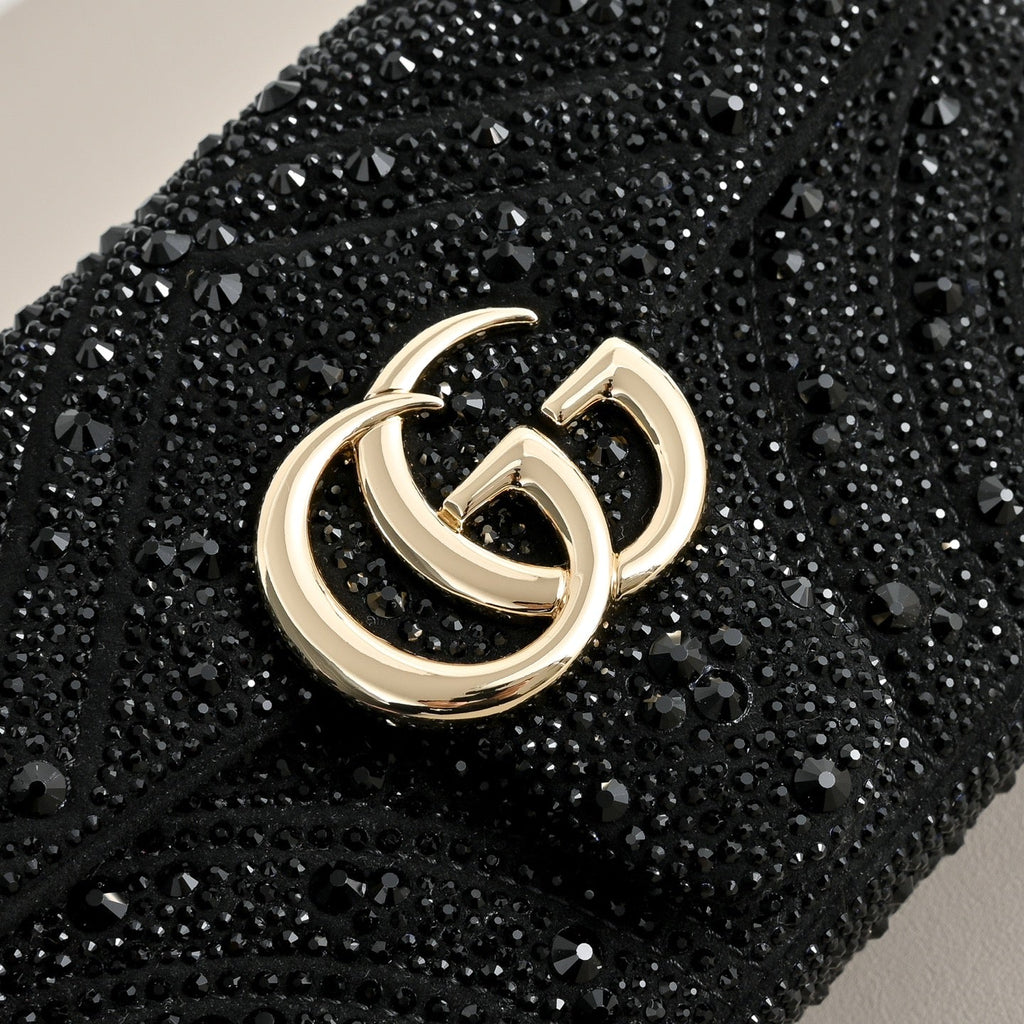 Gucci GG Marmont Crystal Shoulder Bag – 837280