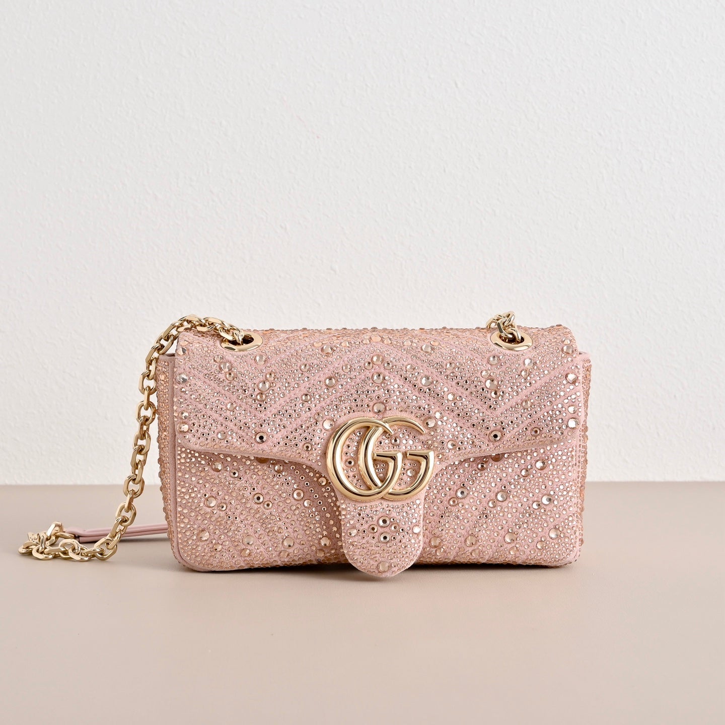 Gucci GG Marmont Crystal Shoulder Bag – 837280