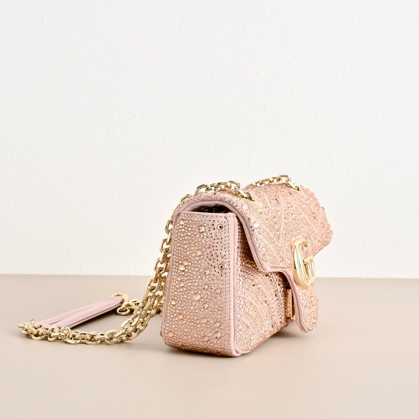 Gucci GG Marmont Crystal Shoulder Bag – 837280