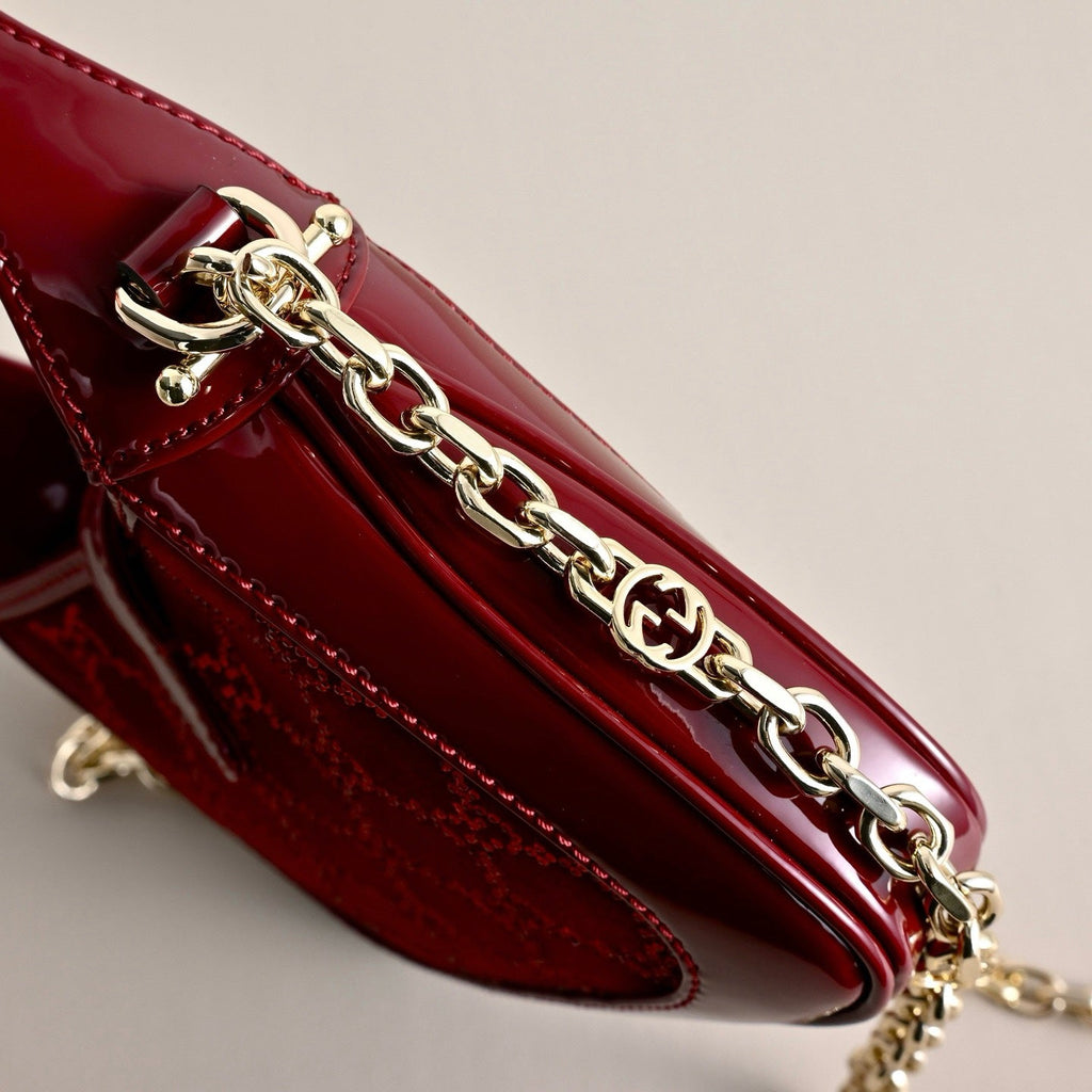 Gucci Jackie 1961 Velvet Shoulder Bag – 836684