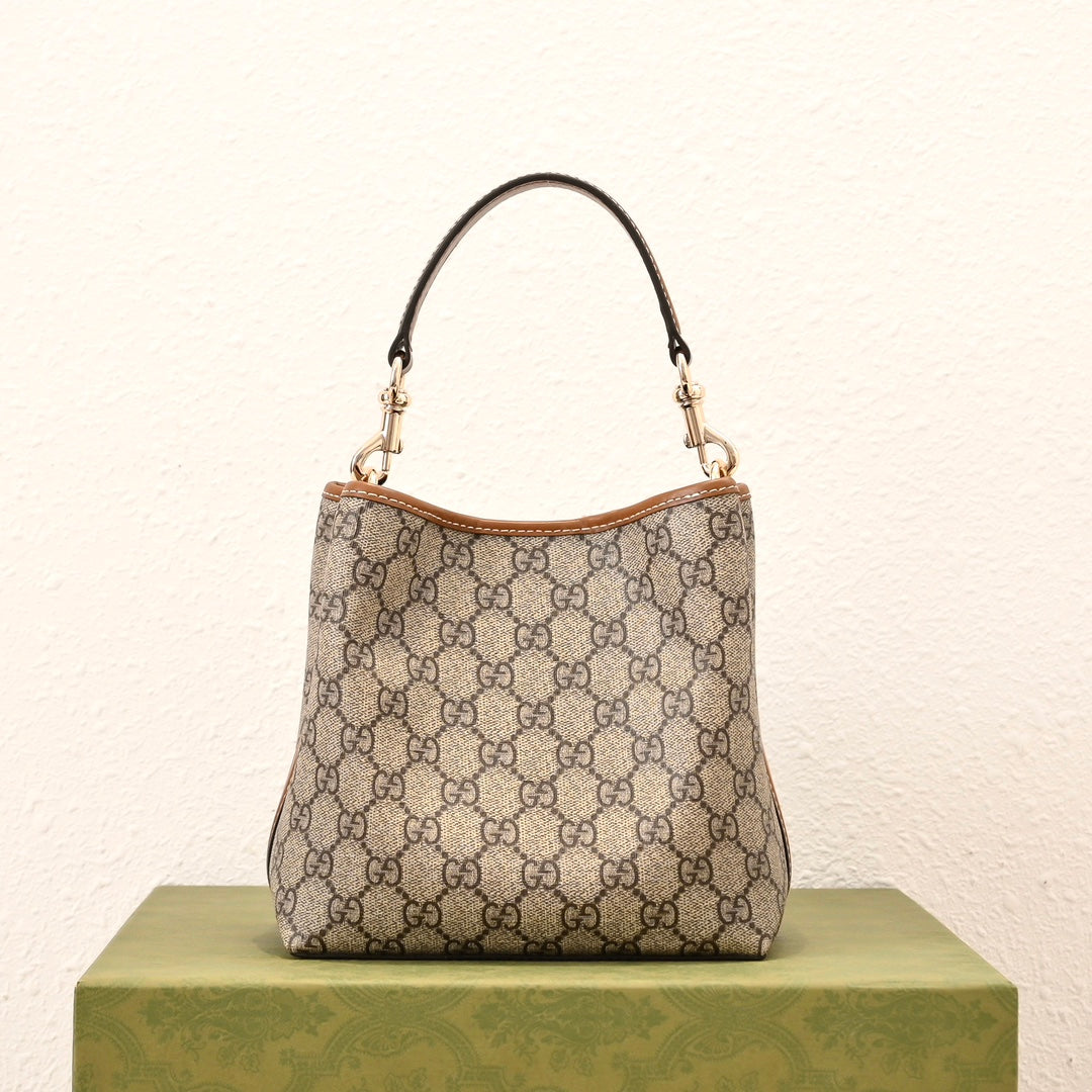 Gucci GG Emblem Bucket Bag – 815118