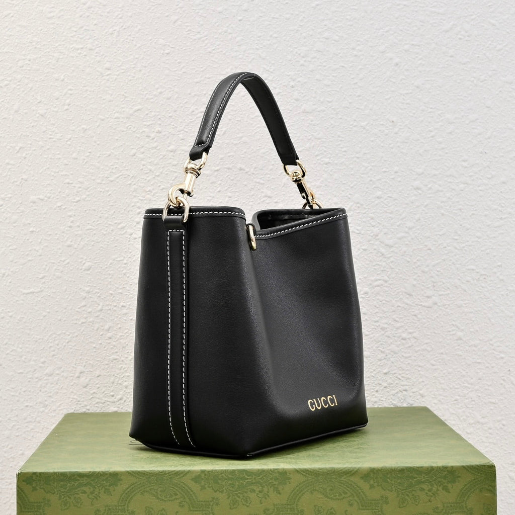 Gucci GG Emblem Bucket Bag – 815118
