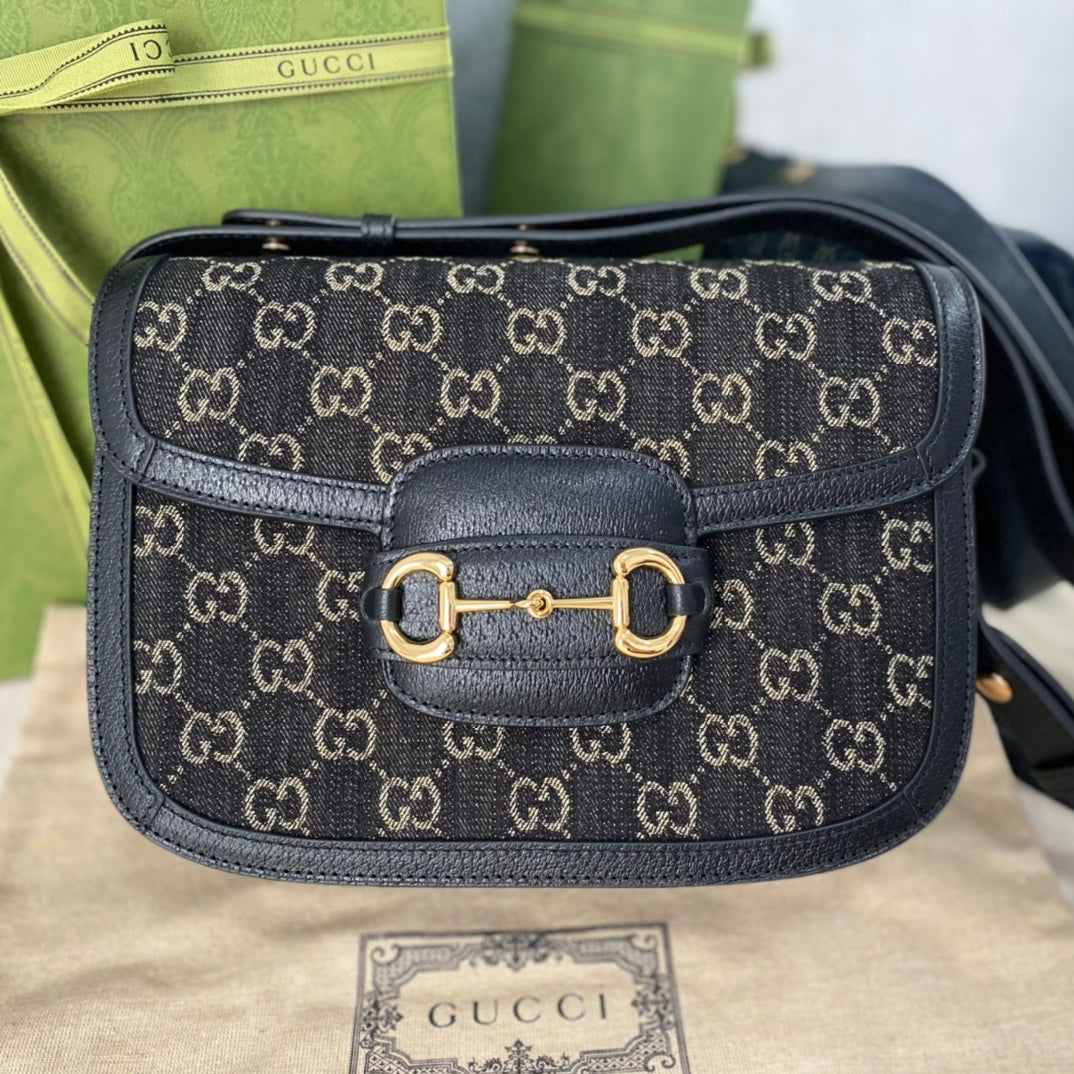 Gucci 1955 Horsebit Shoulder Bag-602204