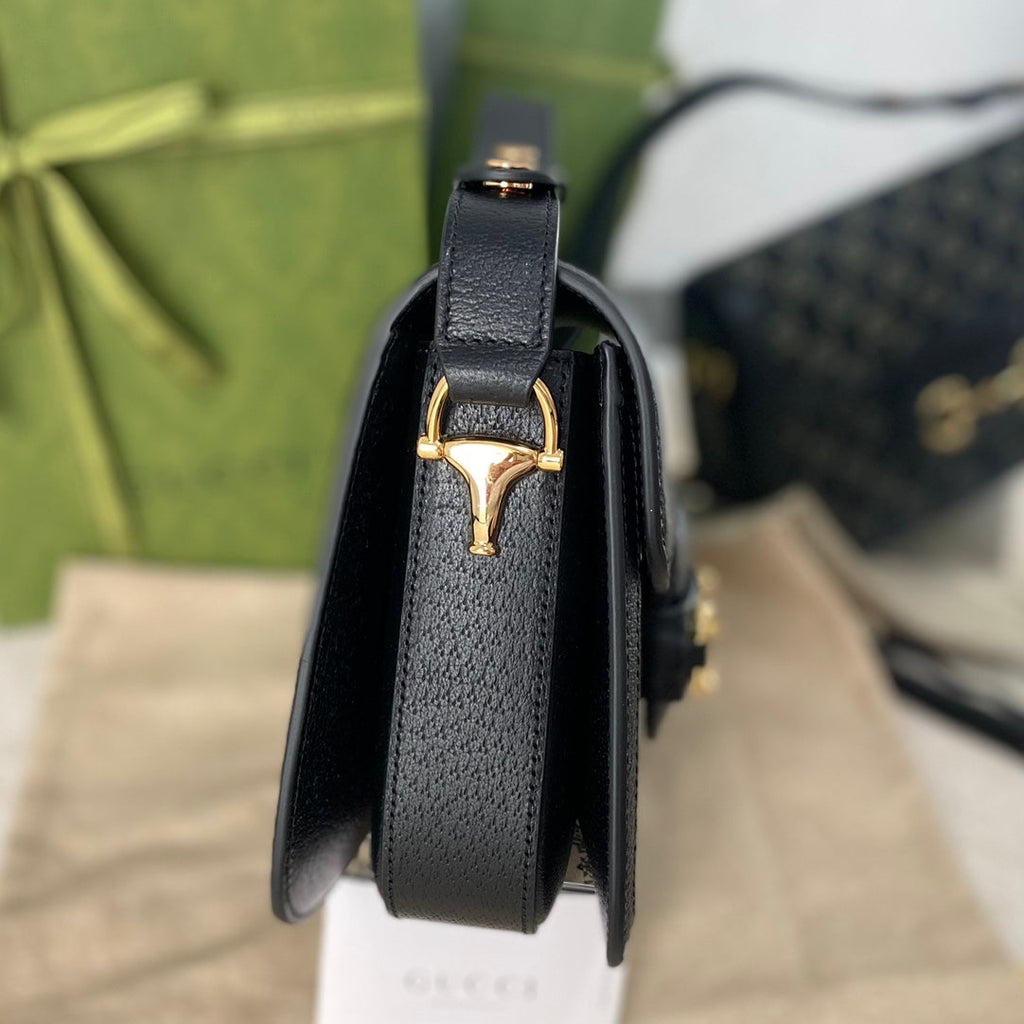 Gucci 1955 Horsebit Shoulder Bag-602204