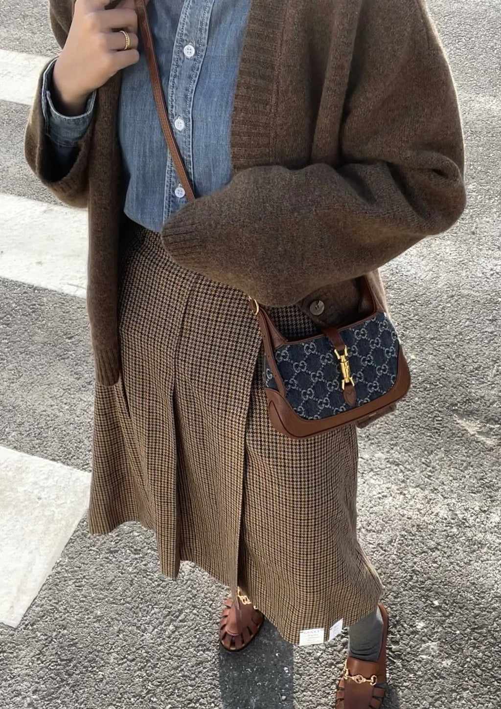Gucci Jackie 1961 GG Canvas Shoulder Bag-637092
