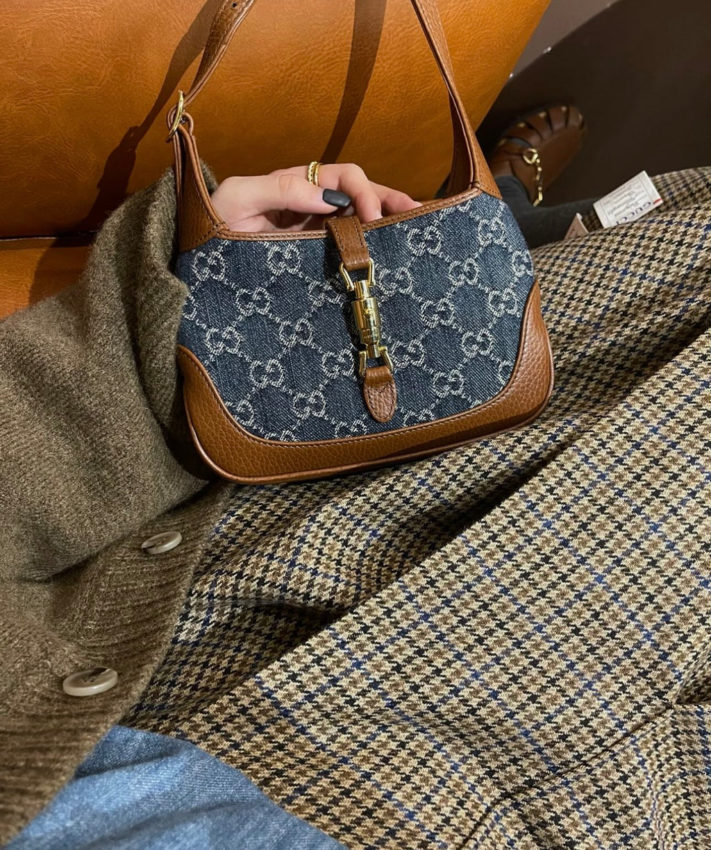Gucci Jackie 1961 GG Canvas Shoulder Bag-637092