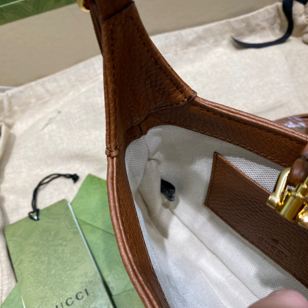 Gucci Jackie 1961 GG Canvas Shoulder Bag-637092