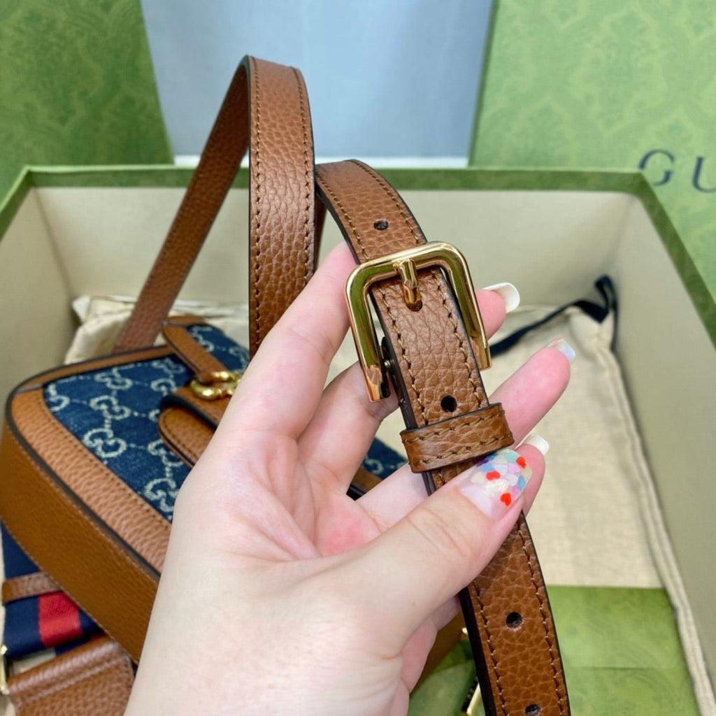 Gucci 1955 Horsebit Mini Saddle Bag-658574