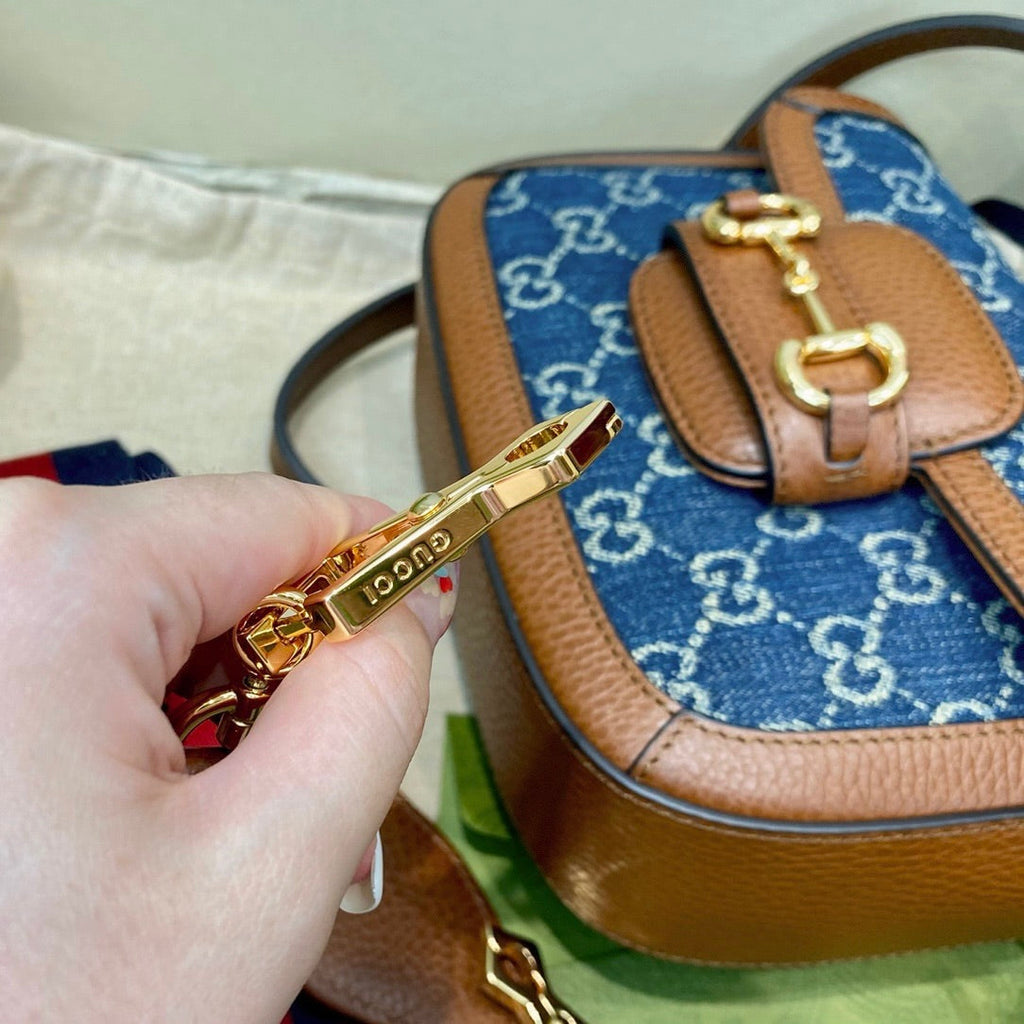 Gucci 1955 Horsebit Mini Saddle Bag-658574
