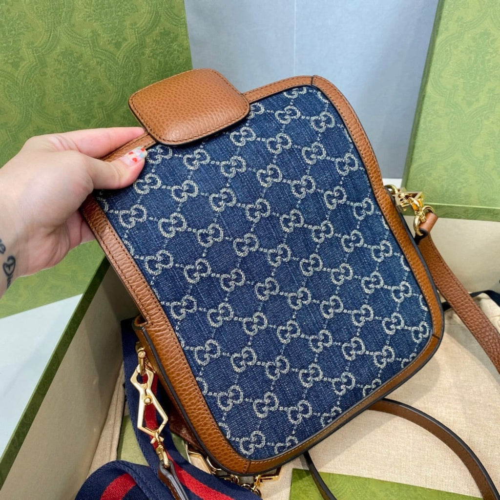 Gucci 1955 Horsebit Mini Saddle Bag-658574