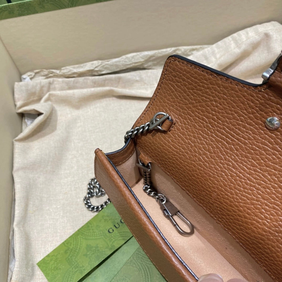 Gucci GG Supreme Black Denim Dionysus Bag – 476432/499623