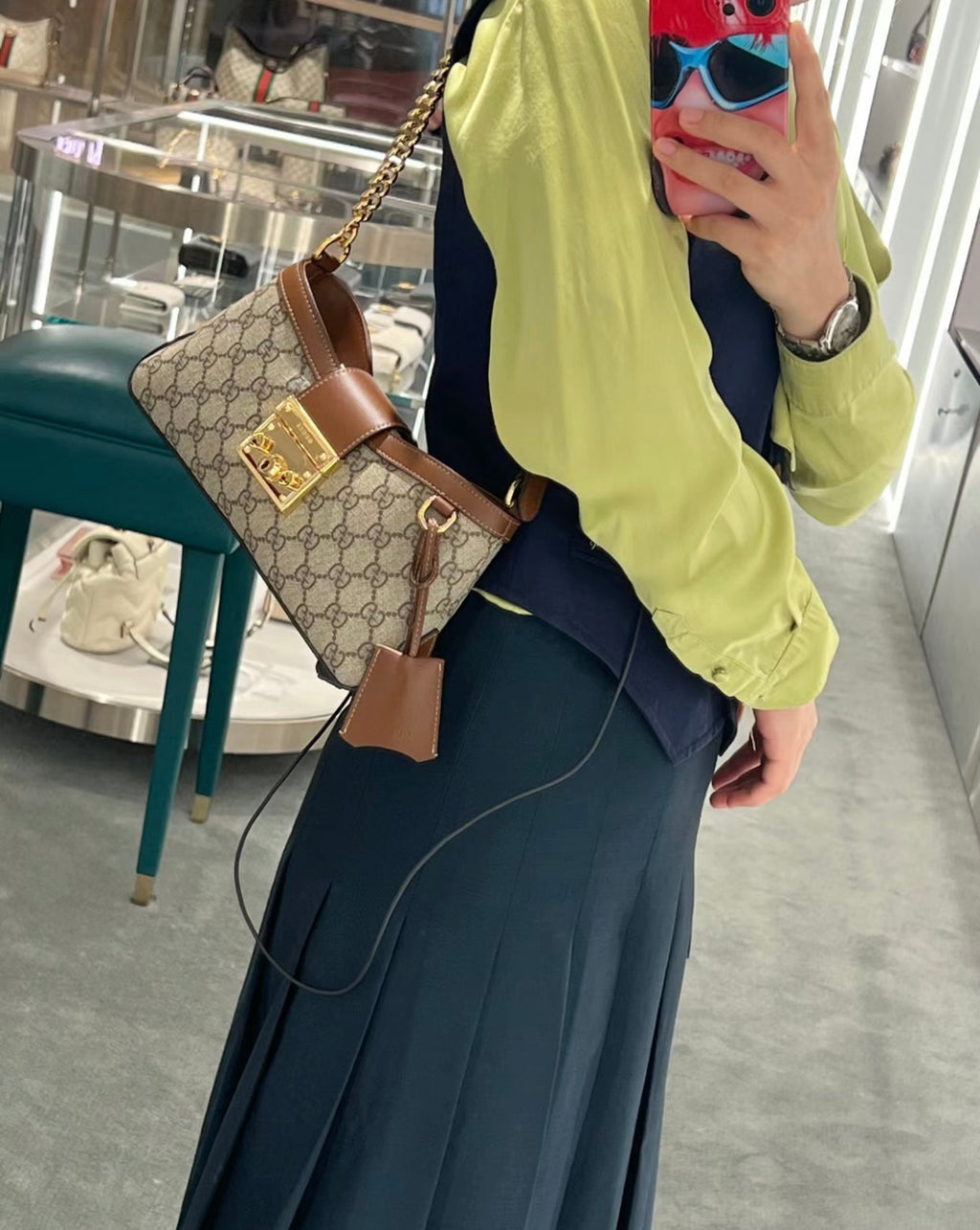 Gucci Padlock Underarm Bag – 811705
