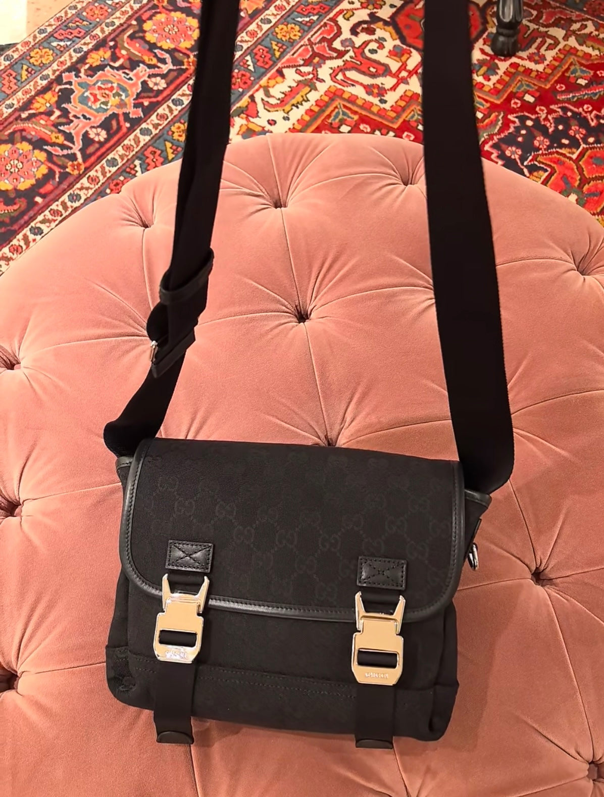 Gucci GG Canvas Small Crossbody Bag – 854745
