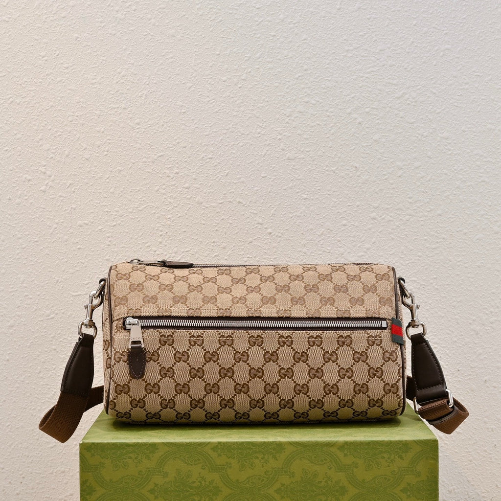 Gucci GG Canvas Boston Crossbody Bag – 834455