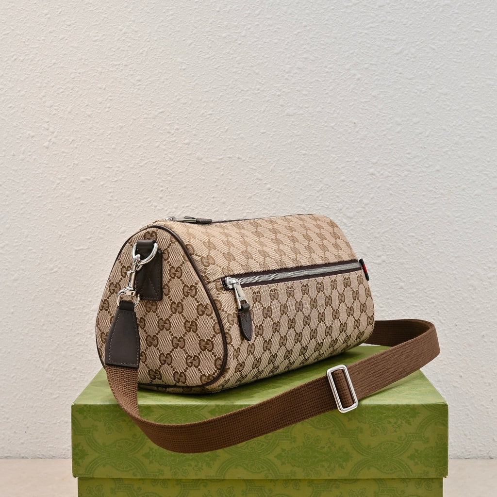 Gucci GG Canvas Boston Crossbody Bag – 834455