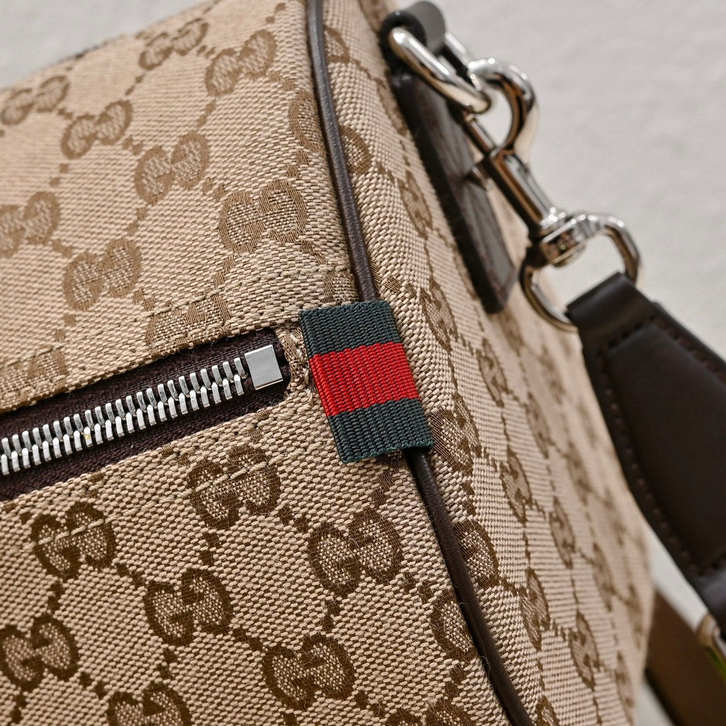 Gucci GG Canvas Boston Crossbody Bag – 834455