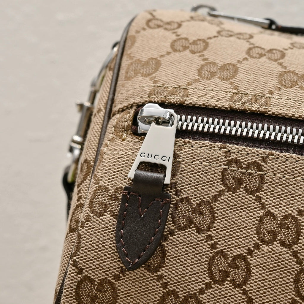 Gucci GG Canvas Boston Crossbody Bag – 834455