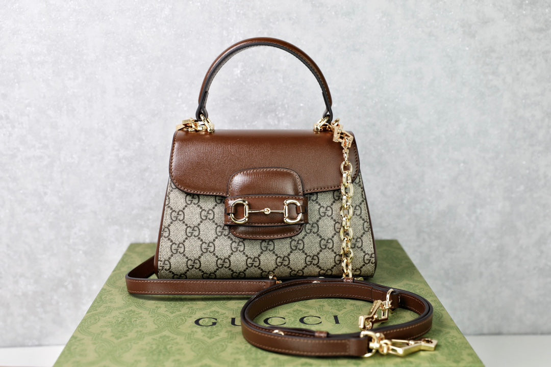 Gucci GG 1955 Horsebit Postman Bag – 703848